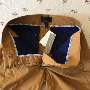 J CREW Maddie Chino Pant in Golden Brandy size:000